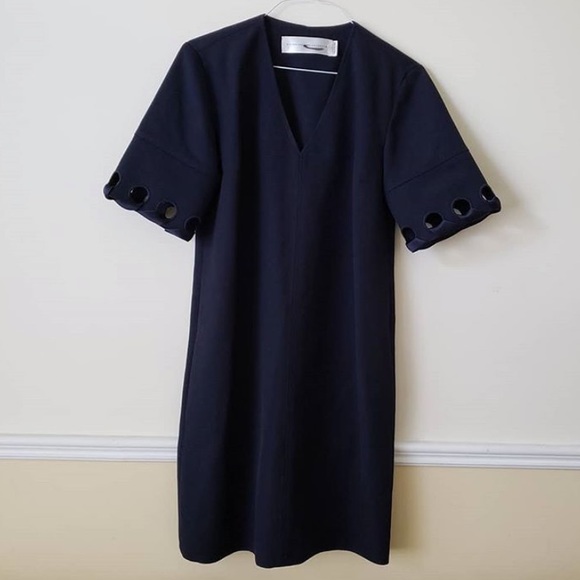Cutout wool-twill mini dress by Victoria Beckham - Picture 5 of 5